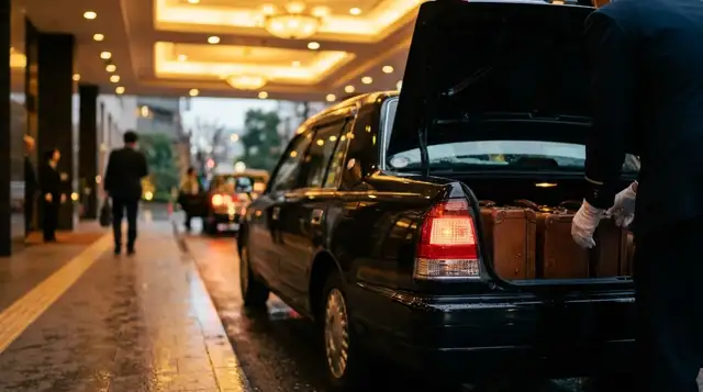 ホテルの呼び込みは18時が山。帝国ホテルだけ15時にずれる
