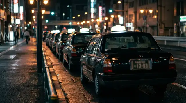空車が余る場所は決まっている。六本木は東京駅の5倍